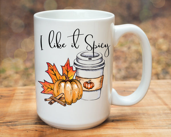 I Like It Spicy Mug, Fall