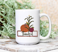 Thankful, Fall Harvest Mug