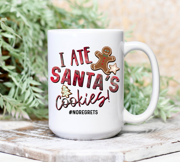I Ate Santa's Cookies, Gingerbread Man Mug