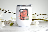Choose to Sparkle wine tumbler