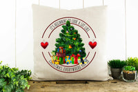 It's Beginning to Look A Lot Like Christmas  Decorative Pillow