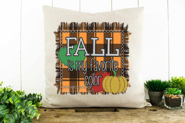 Fall is my Favorite Color Decorative Pillow