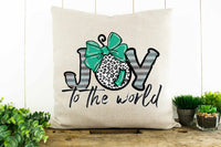 Joy to the World  Decorative Pillow