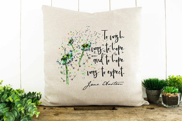 To Wish Was to Hope  Decorative Pillow