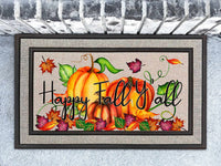 Happy Fall Ya'll Doormat