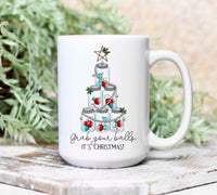 Grab Your Balls Christmas Mug