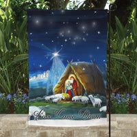 Love Came Down, Nativity Garden Flag