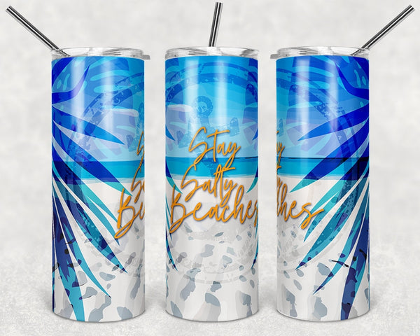 Stay Salty Beaches, 20 oz Tumbler