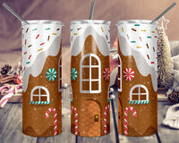 Gingerbread House 20 oz Tumbler