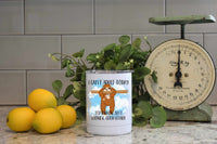 I Can't Adult Today, Sloth 10 oz lowboy tumbler, Custom, Gift for Him, Present for Her